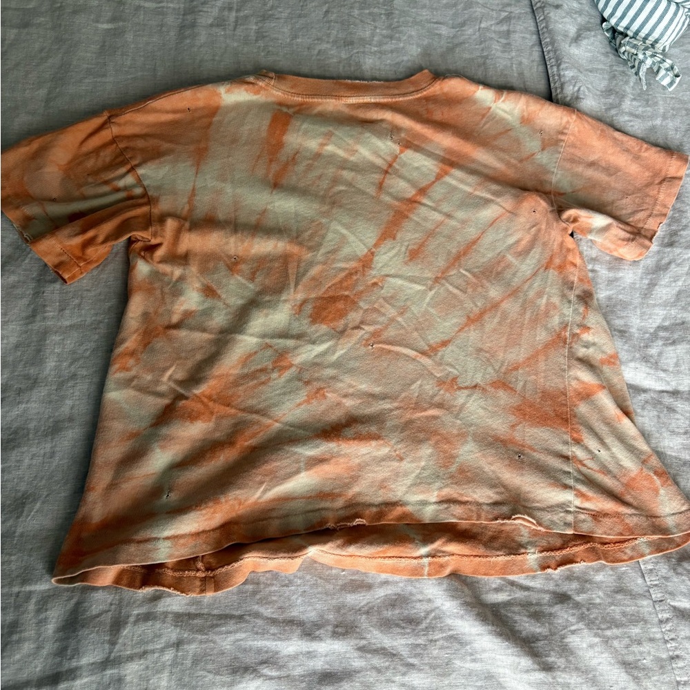 MadeWorn Orange Tie-Dye Beach Boys Tee - Picture 2 of 3